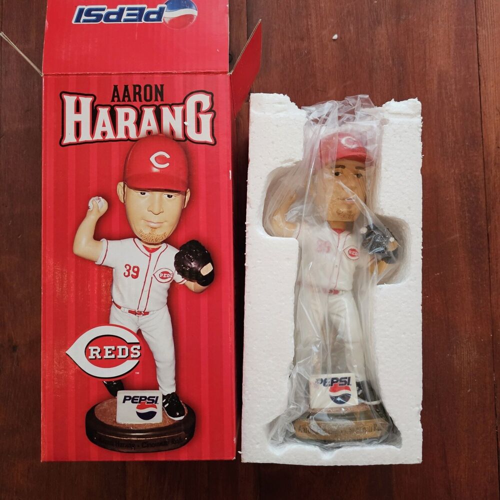 Aaron Harang Cincinnati Reds MLB baseball bobblehead